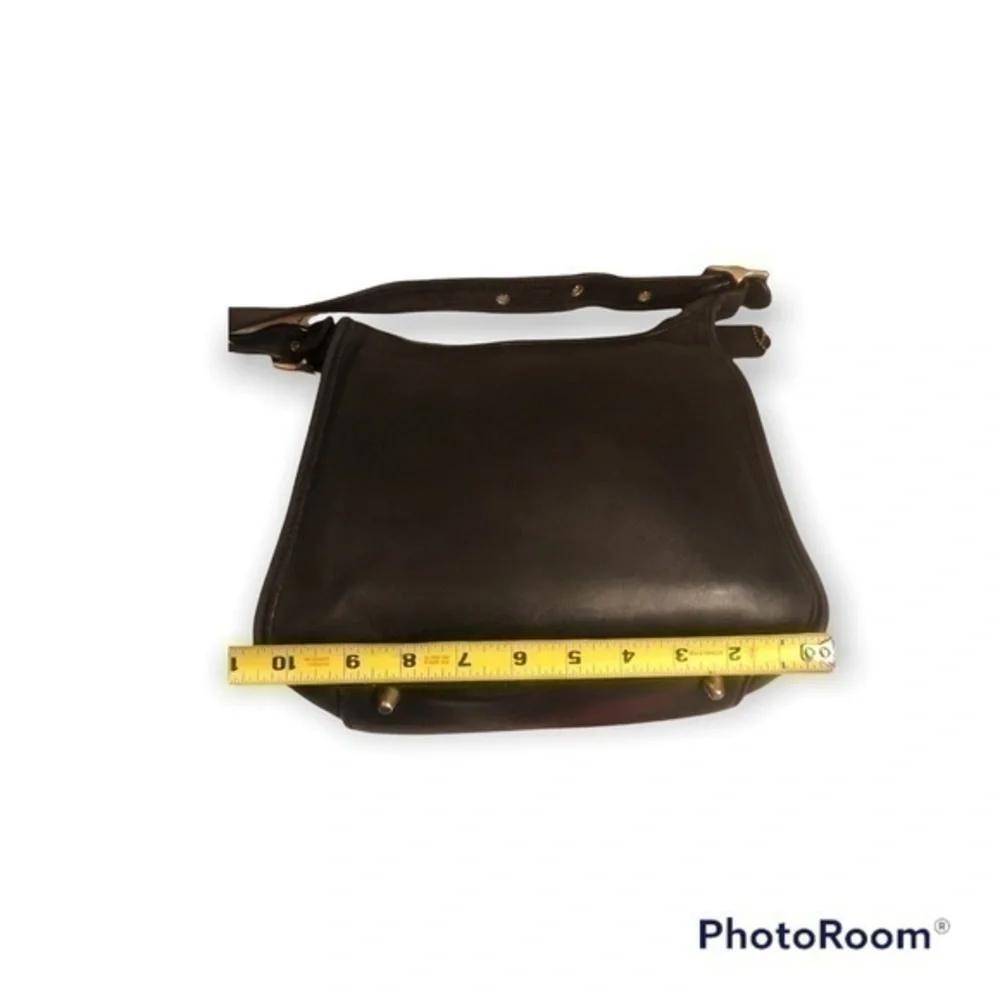 Coach black leather 9966 legacy bag
